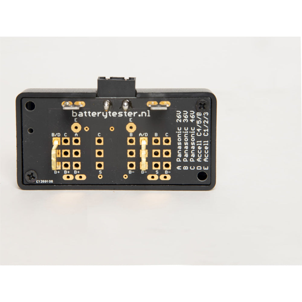Cable part Battery tester for Accell E-Motion C4, C5, B300-500, E300-500 (36V)