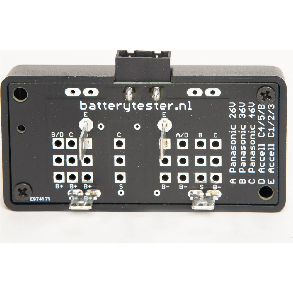 BatteryTester - Battre de la batterie du vélo d'étiquette blanche | Plastique | |
