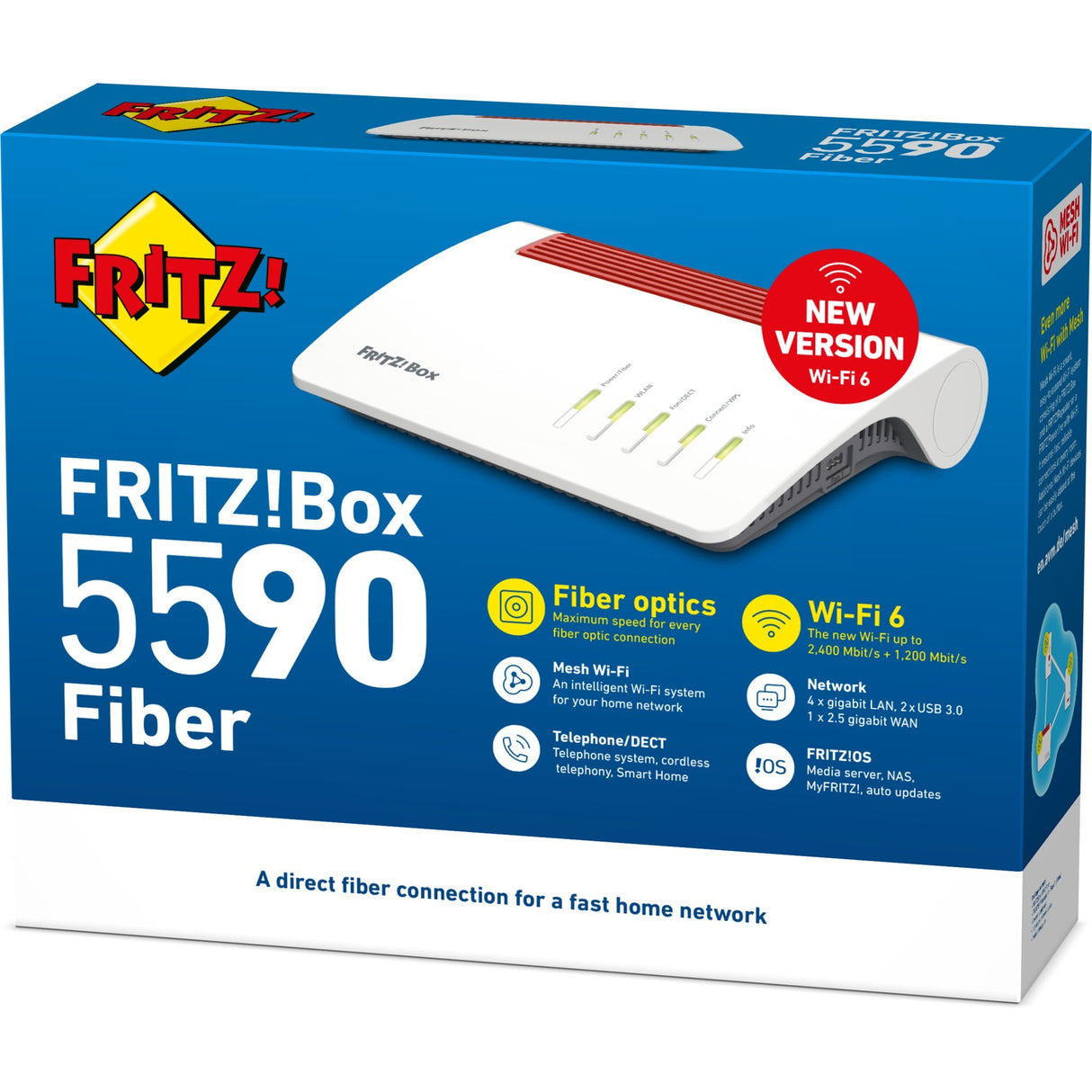¡AVM Fritz! Box 5590 Fiber XGS-Pon