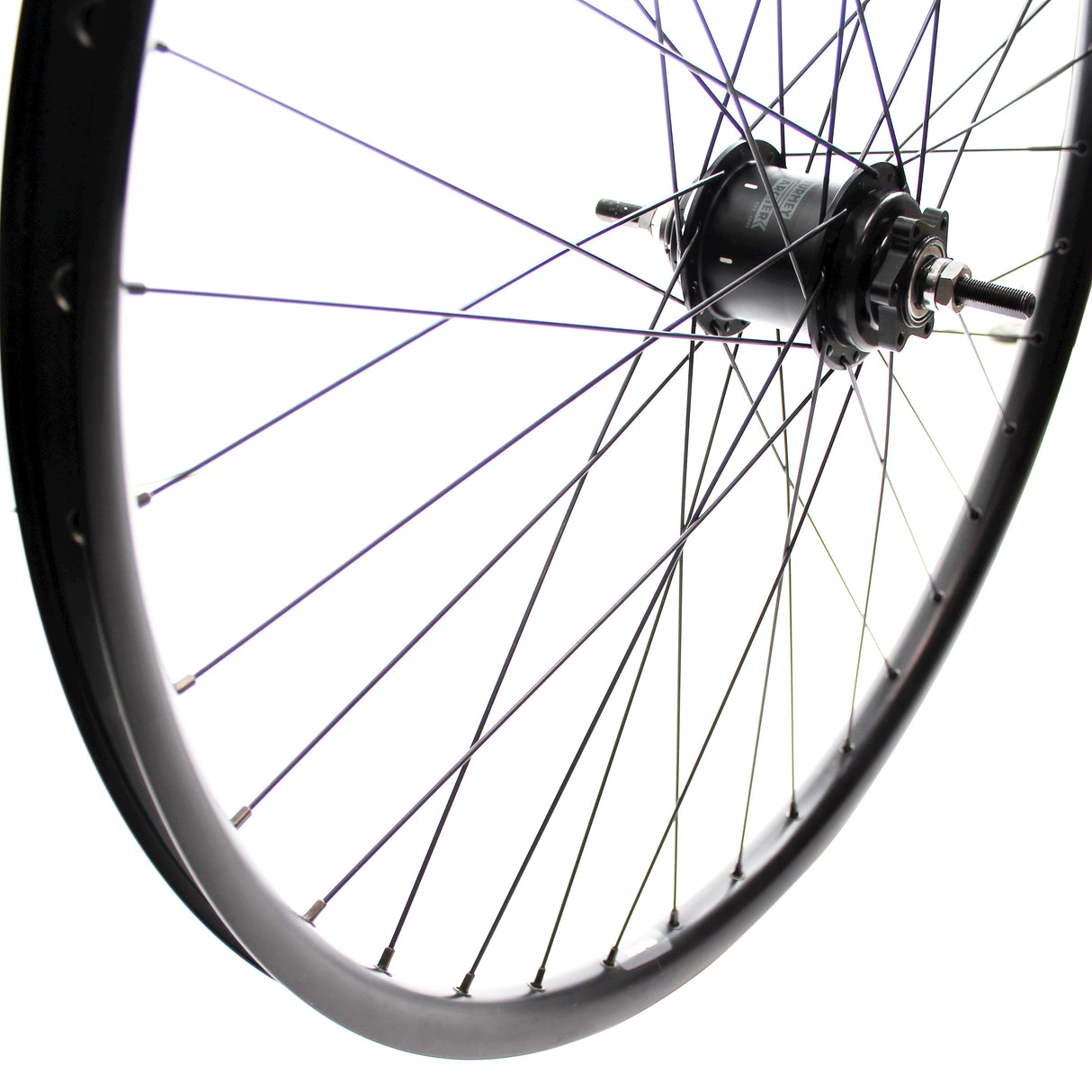 Roland rear wheel 28 36g a2k dw rim freewheel black