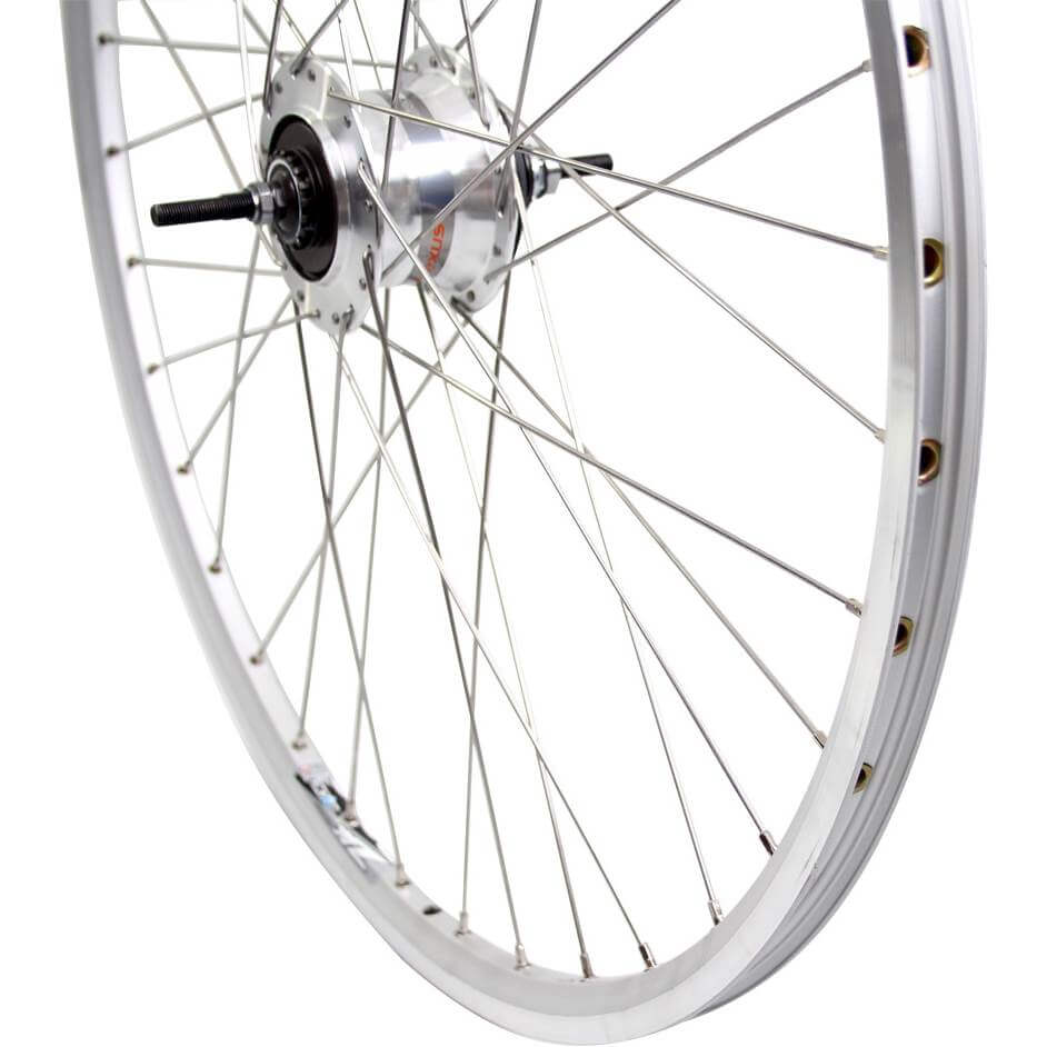 Roland Rear wheel 28 Nexus 7 RB ZAC2000 silver stainless steel spk