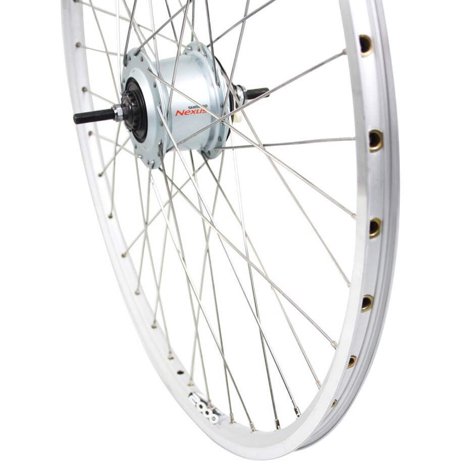 Roland Rear wheel 28 Nexus 8 RB ZAC2000 silver stainless steel spk