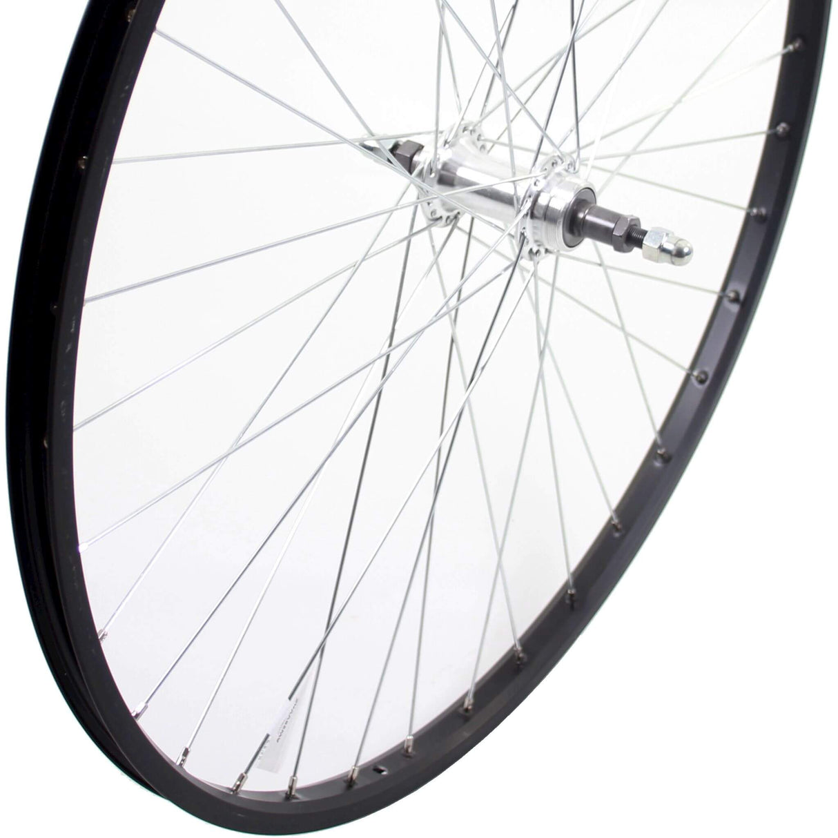 Roland Rear wheel 28 fixed freewheel Alu AS26 black zinc spk