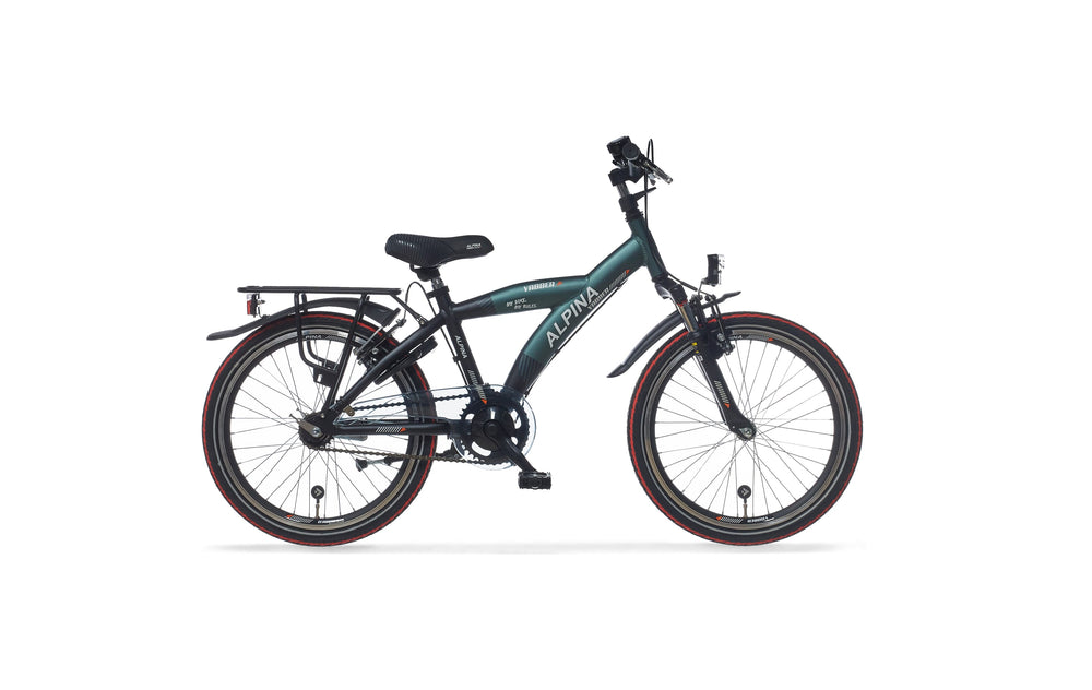 Alpina Yabber J20 Pine Green - Vivid Black