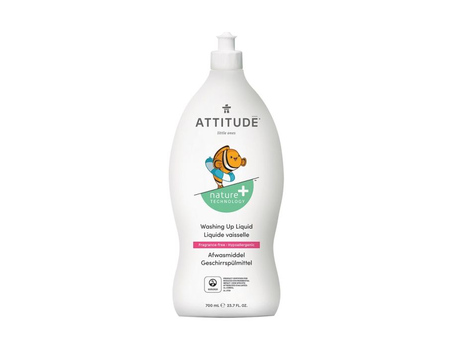 Attitude Nature+ Little Ones - dishwashing liquid - 700ml - fragrance-free