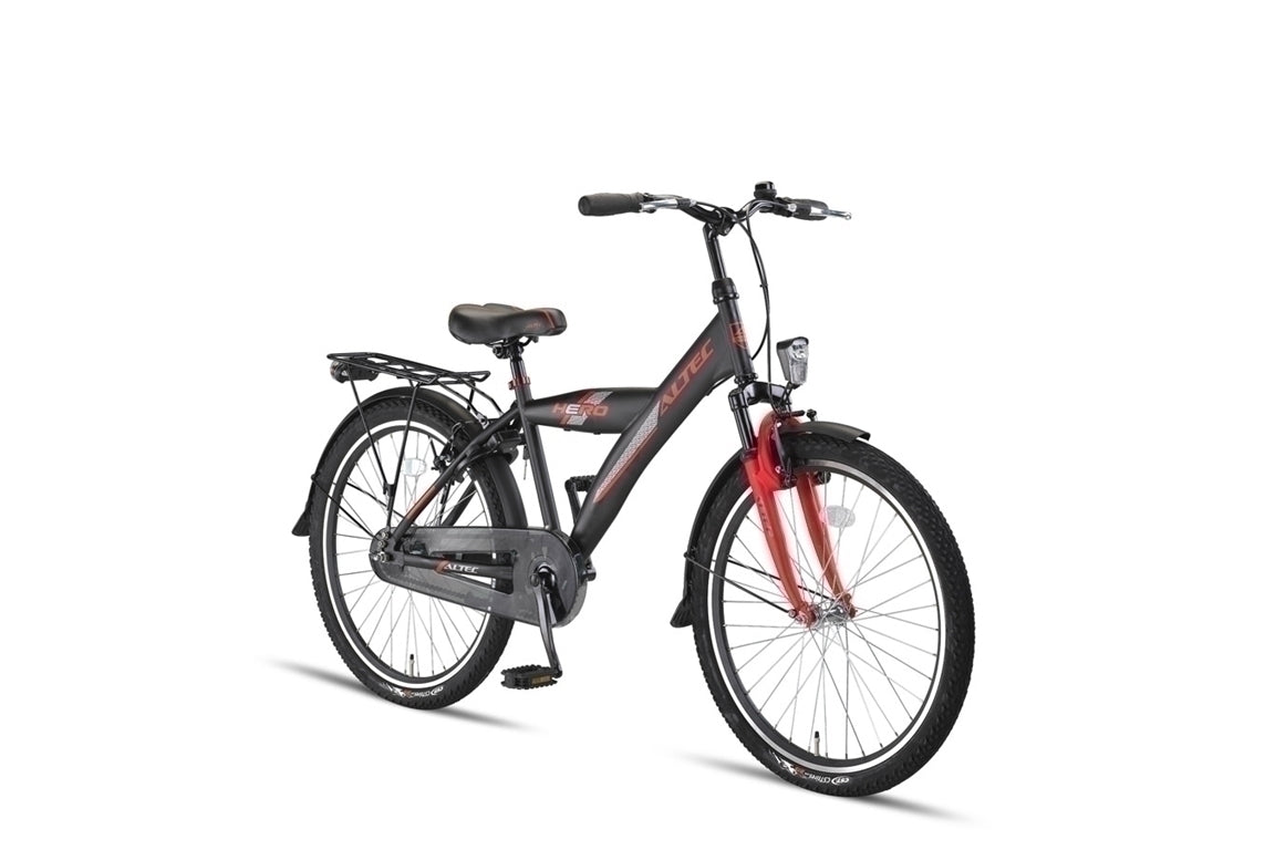 Hero altec 24 pouces Boys Bike rouge