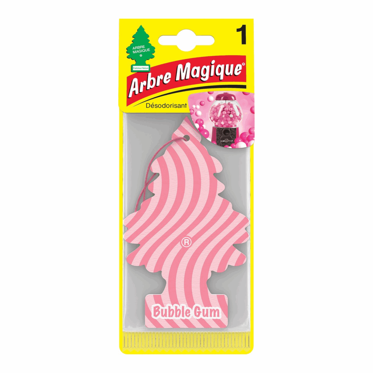 Wunder-baum fragrance trees air freshener air freshener bubble gum 1 bottle
