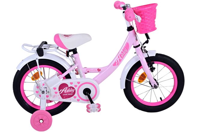 Volare Ashley Children's Bicycle - Girls - 14 pouces - rose