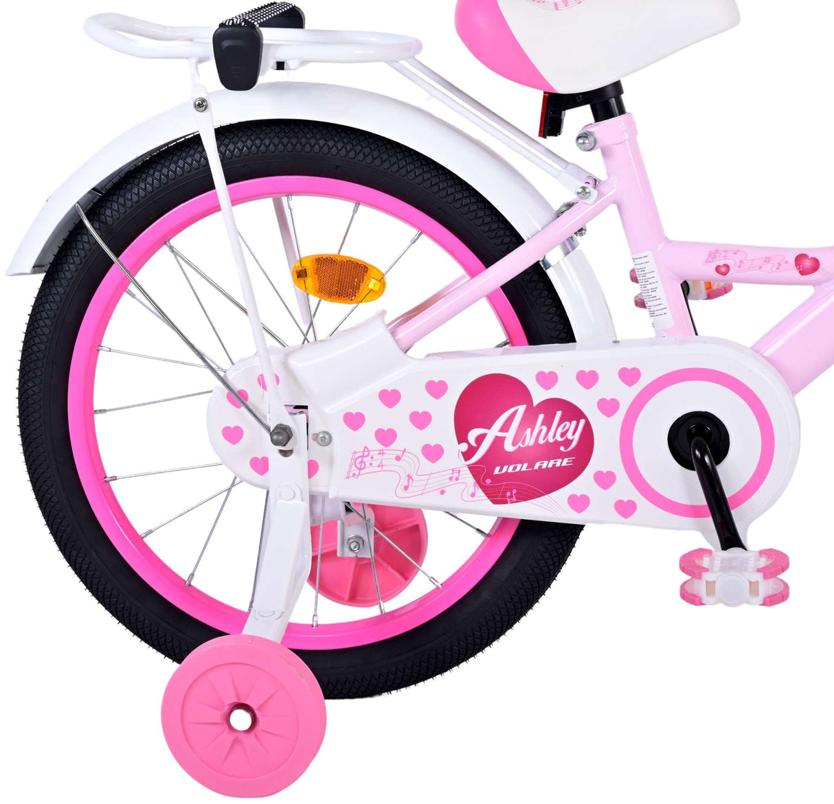 Volare Ashley Children's Bike Girls 18 tommer lyserød
