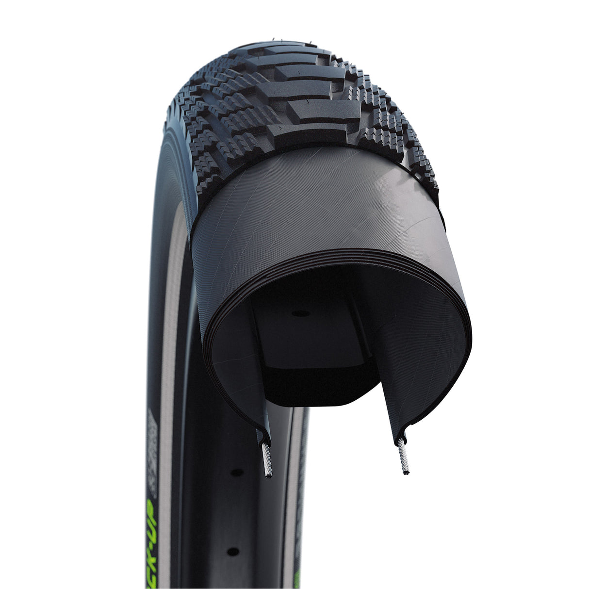 Pick-up per pneumatici fuori 26 x 2,15 (55-559) ADDIX-E Black