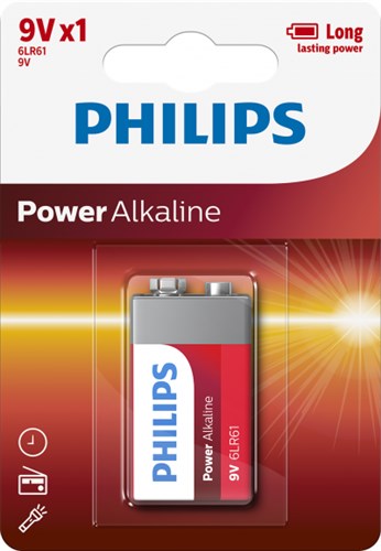 Batterie Philips 9V Power Alcaline