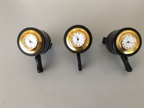 Appelez le noir avec une horloge