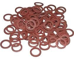 Bofix box of 50 fiber rings m12