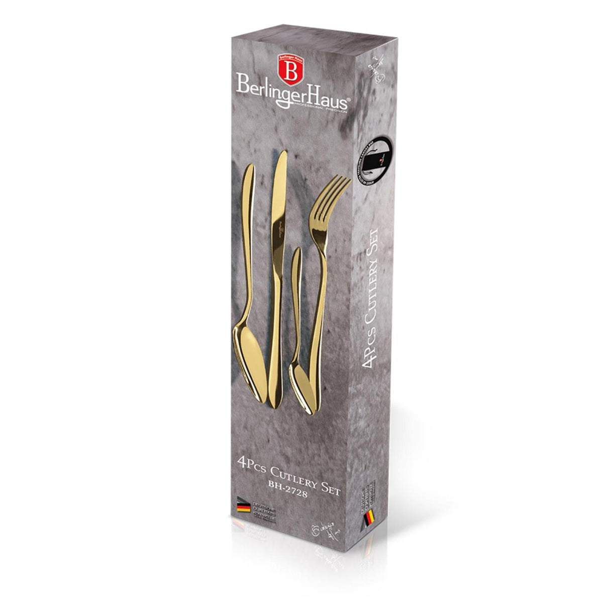 Berlingerhaus cutlery set 4 pieces champagne
