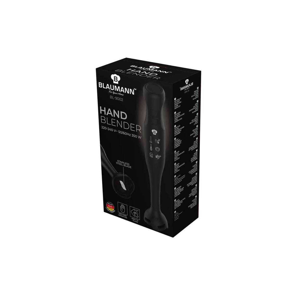 Ръчен пасатор Blaumann 350w черен