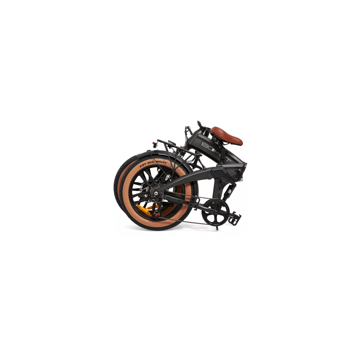 Bohlt electric folding bike fatbike f20 black