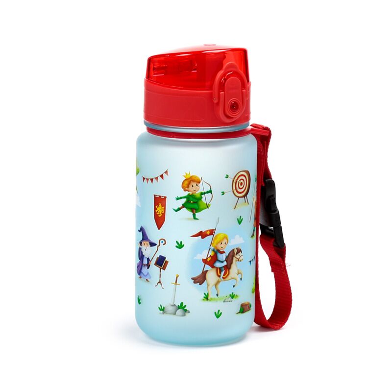 Borraccia per bambini ecozen pop top 350 ml Knights Dragons