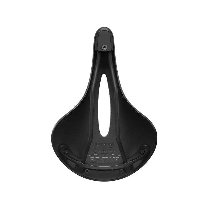 Brooks Saddle C19 rzeźbiony kambium WSZYSTKIE Pogoda Czarna