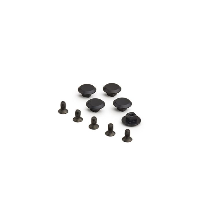 Brooks aluminum threated rivets for cambium - black anodized (5 pieces)