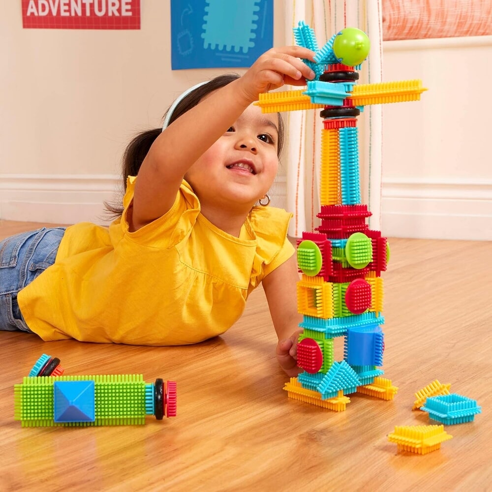 Bristle blocks in doos 56 delig