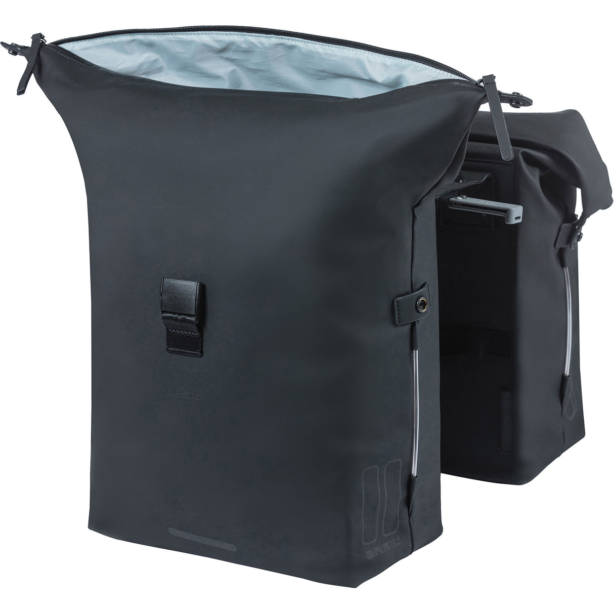 Sacoche de vélo double Basil soho nordlicht mik 41 litres - noir