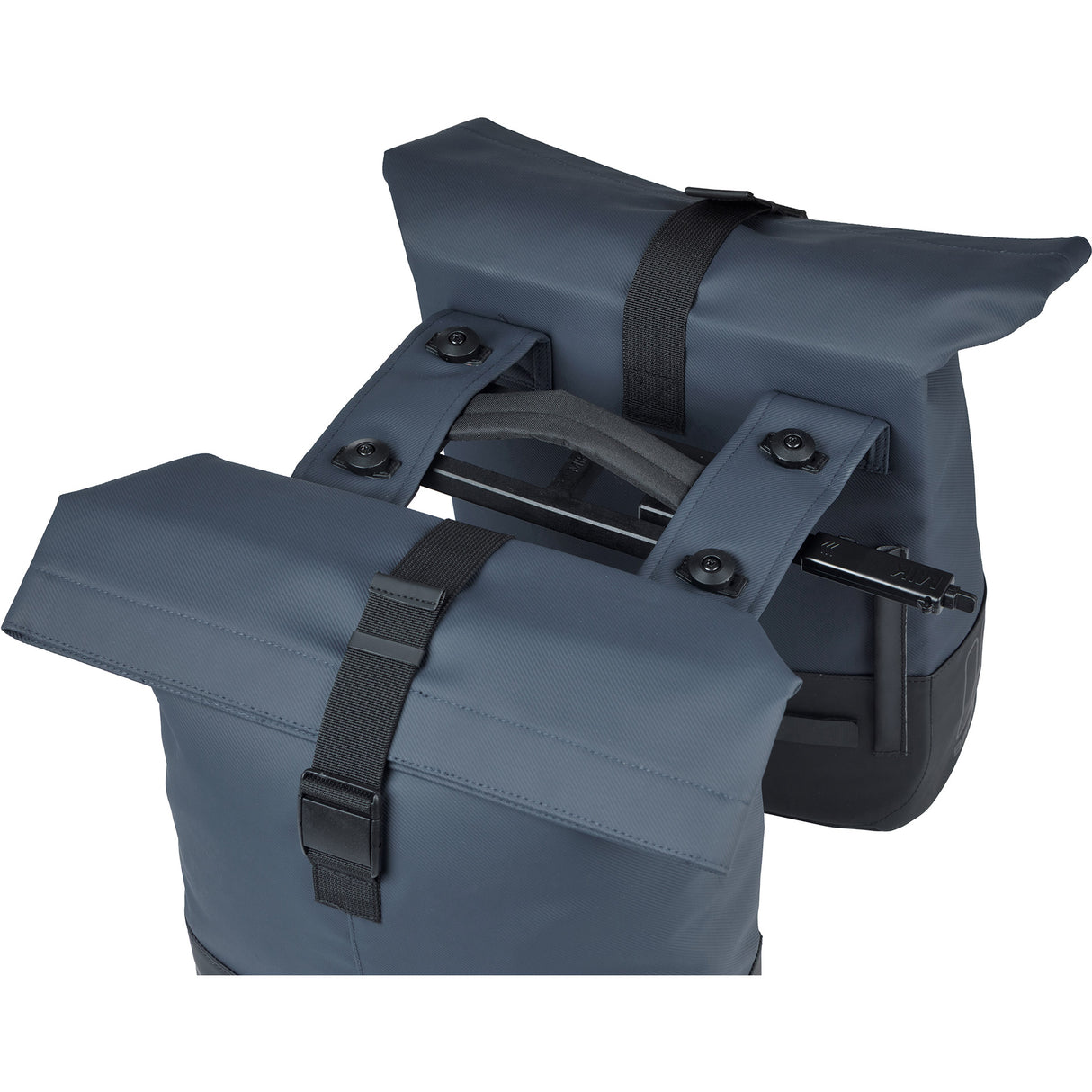 Basil double cove bag blue black | mik | 32l