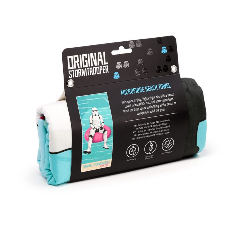 Den originale stormtrooper pool day mikrofiber strandhåndkle