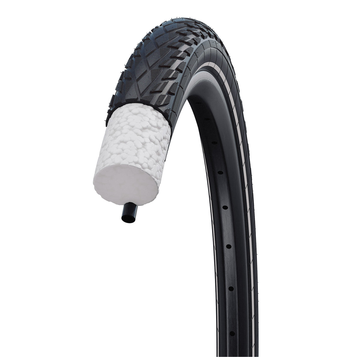 Schwalbe Airless Allround Performance Tire 28 x 1.50 40-622 black with reflection