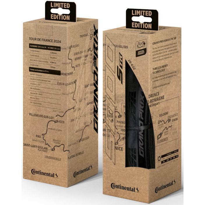 Continental folding tire grand prix 5000 tdf 28-622 black