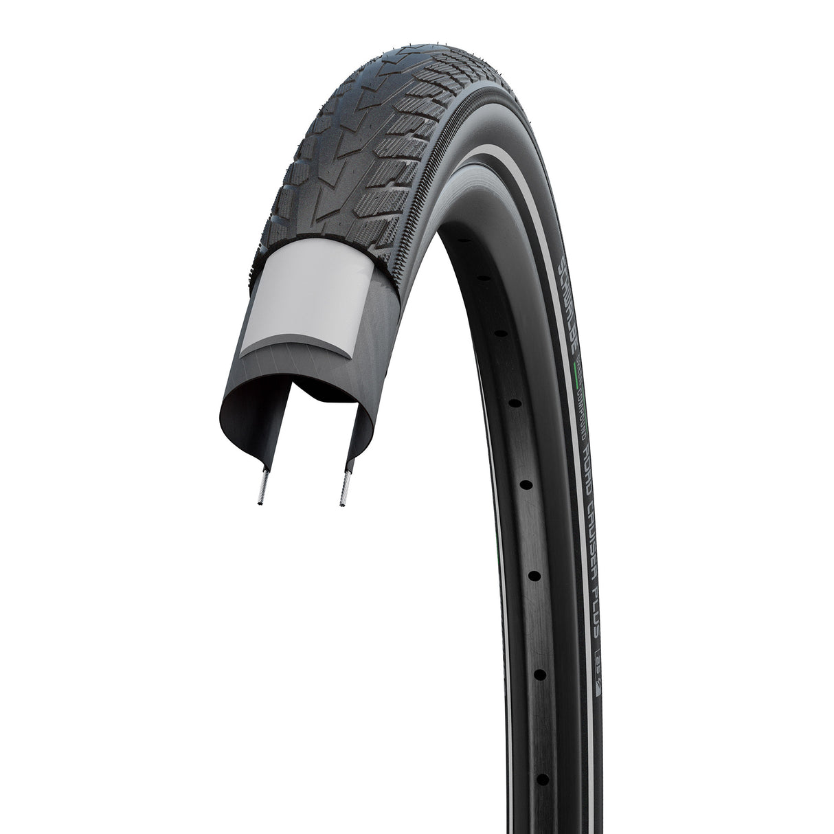 Schwalbe Road Cruiser Plus PunctureGuard 28 x 1.60 42-622mm black with reflective tape
