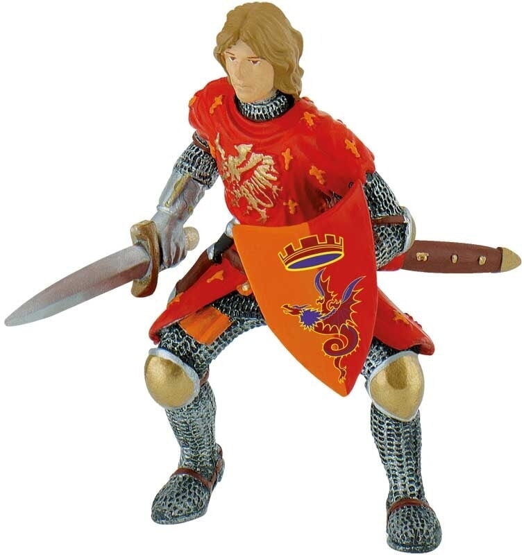 Bullyland prins met zwaard rood (80786)