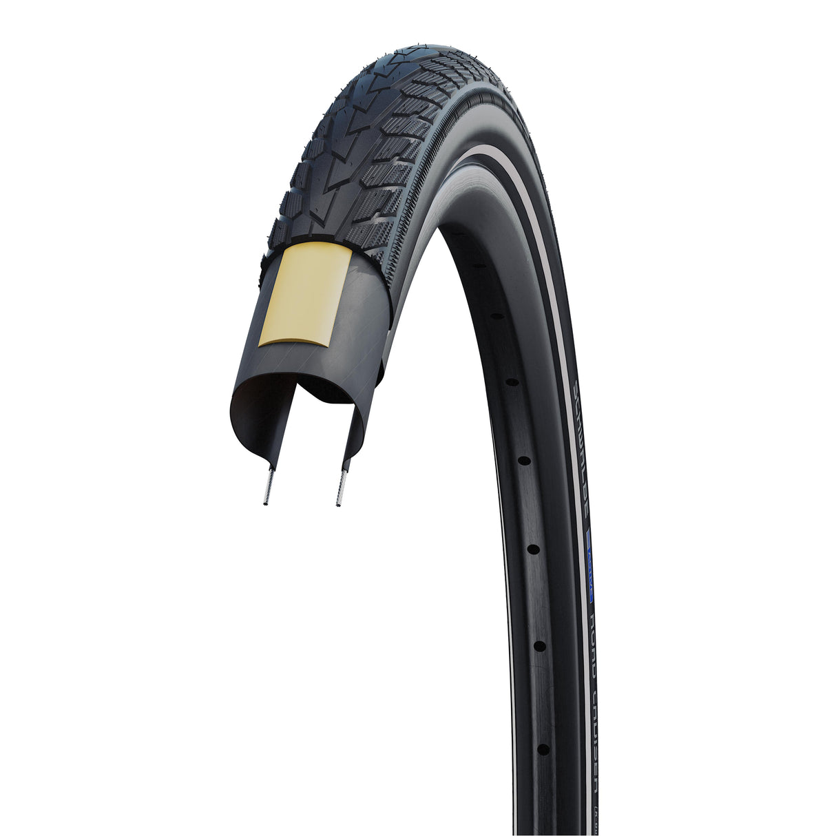 Schwalbe outer tire road cruiser 20 x 1.75 black refl