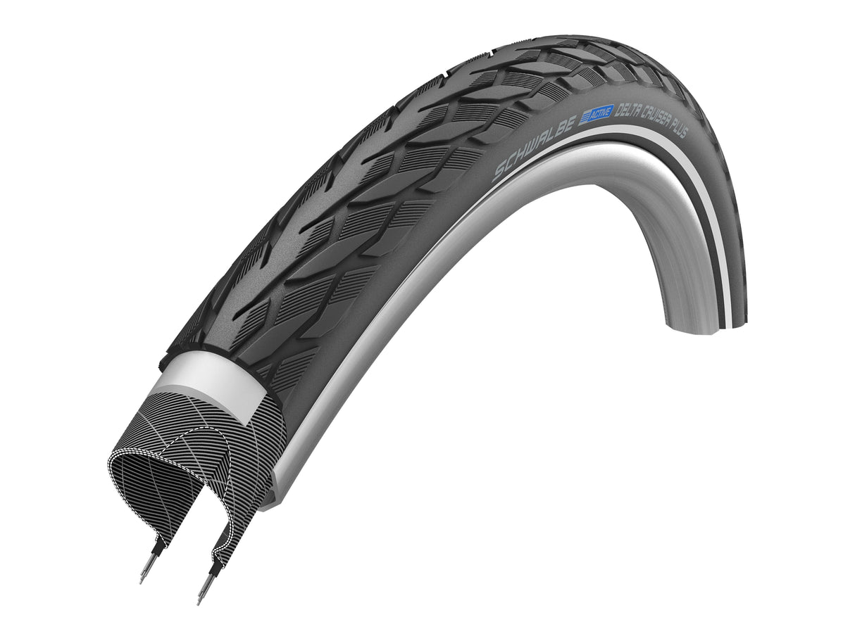 Schwalbe buitenband Delta Cruiser Plus 20 x 1.75 zw refl