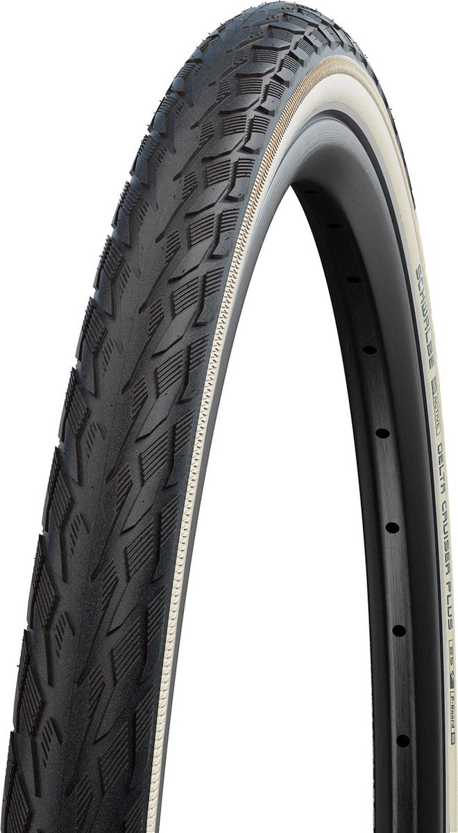 SCHWALBE WIRE BAND DELTA CR. Plus actif 28-622 + r zw blanc