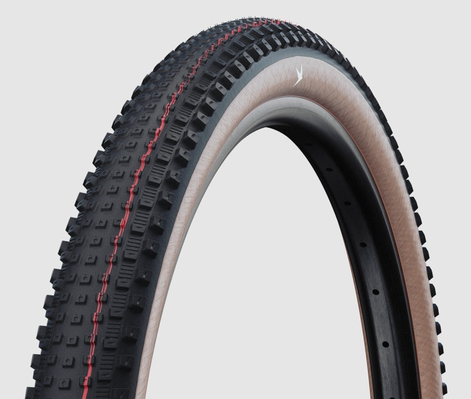 Schwalbe pneu pliable rick evo tlr 62-622 noir transparent