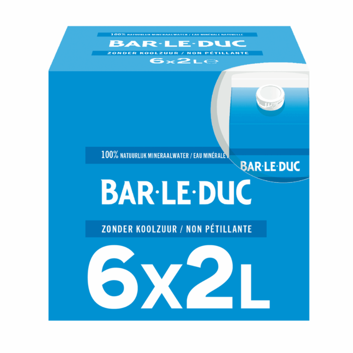 Bar le duc bar-le-duc natural mineral water non-carbonated (6 x 2 liters)
