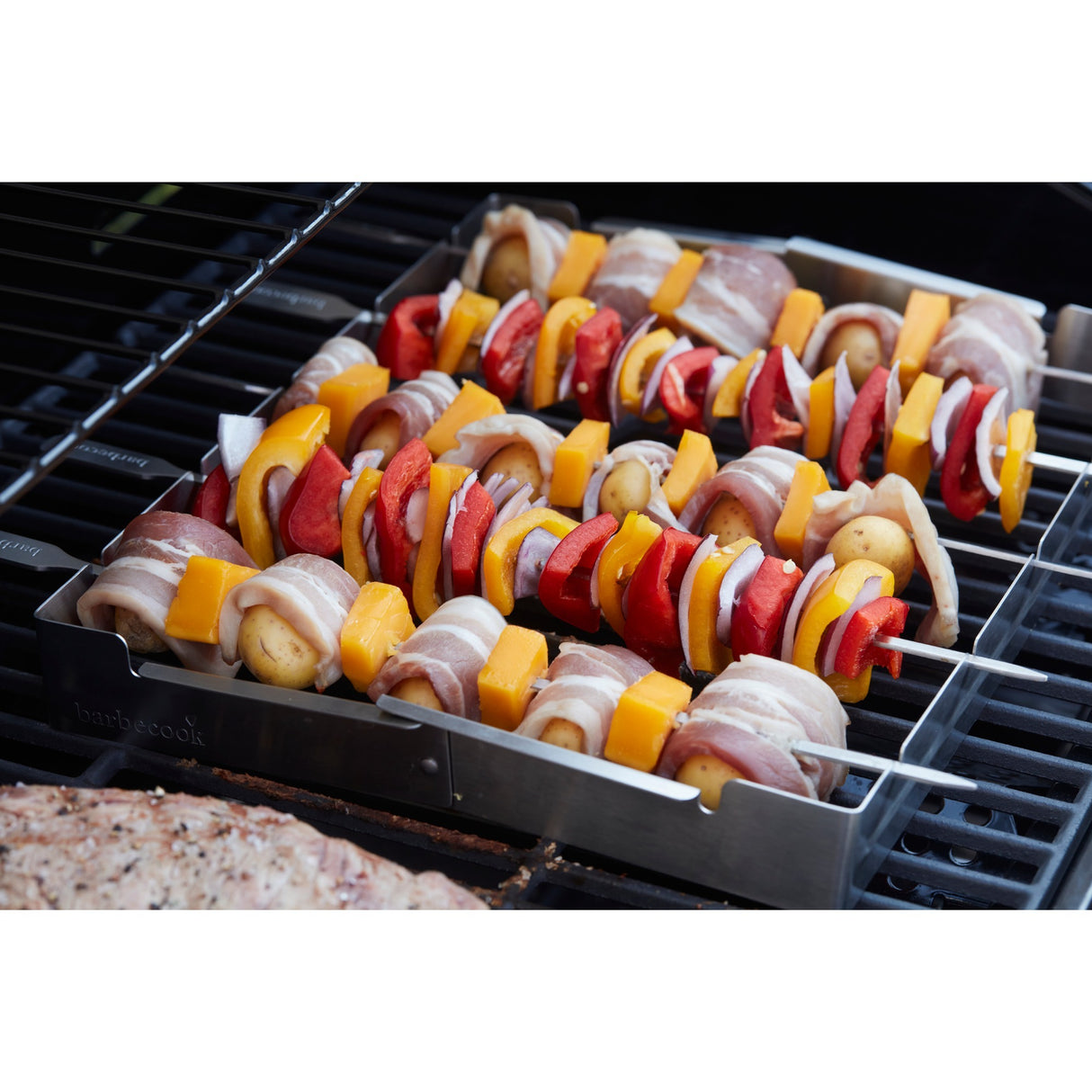 Soporte para brochetas Barbecook