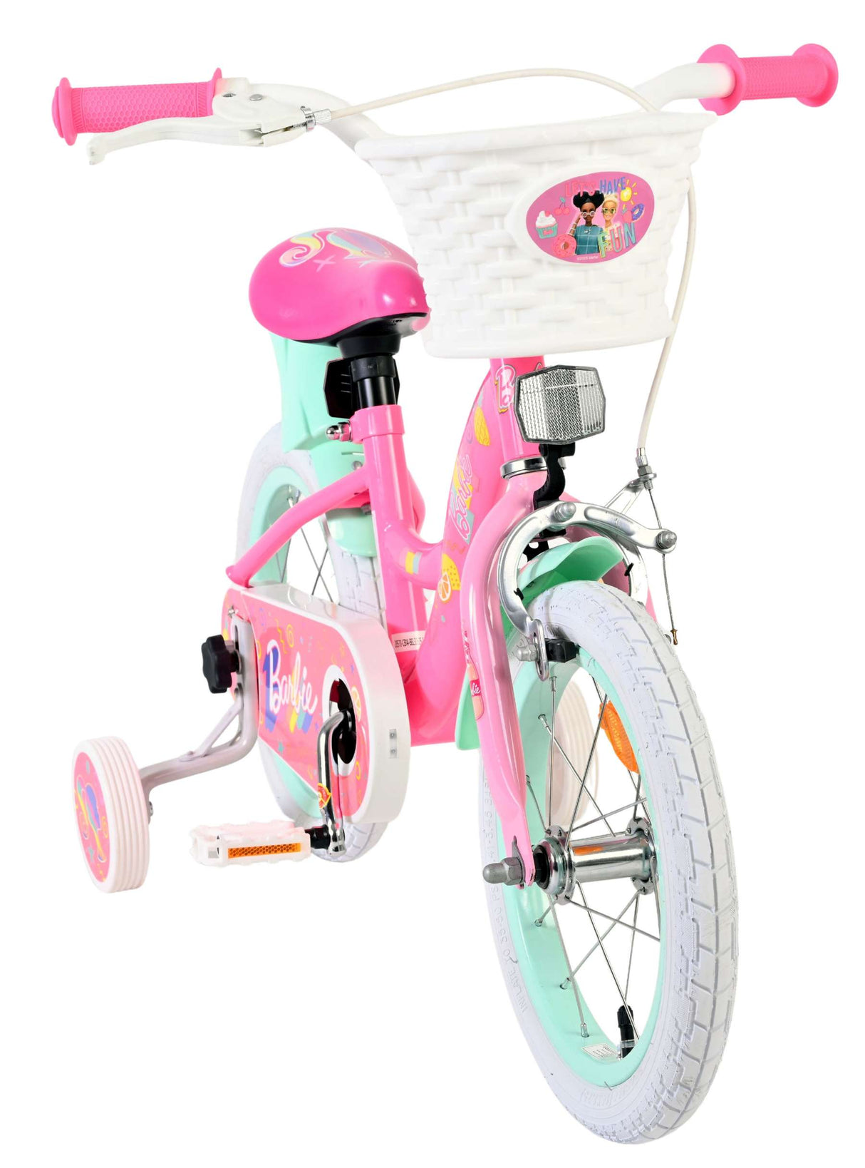 Barbie Kanner Vëlo - Meedercher - 14 Zoll - rosa
