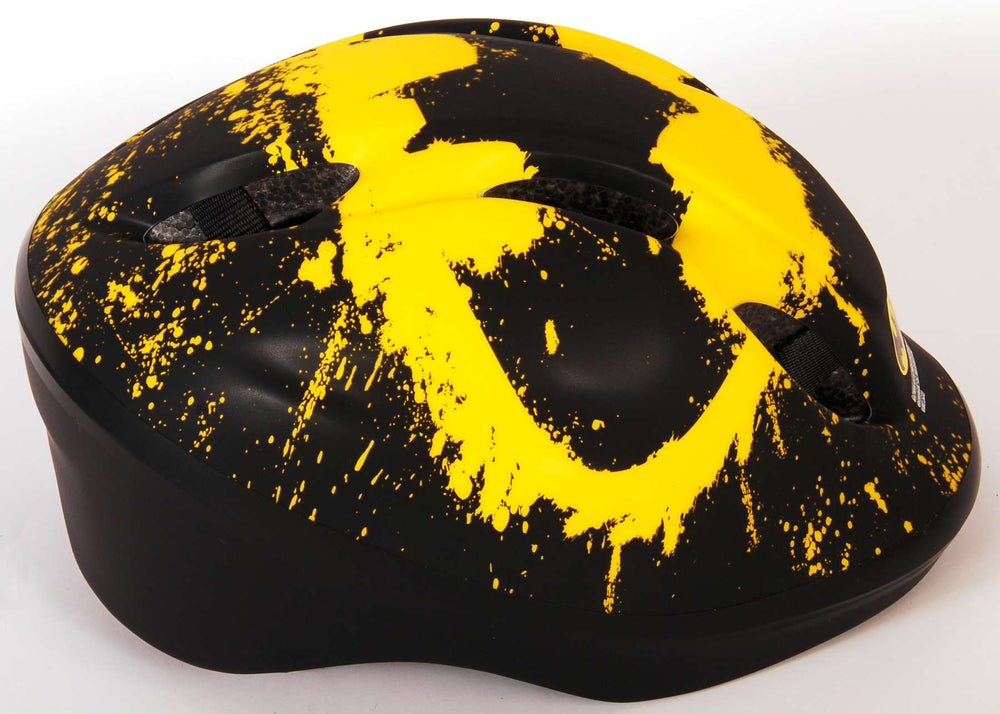 skate bicycle helmet Batman June Gold 52-56 cm black yellow