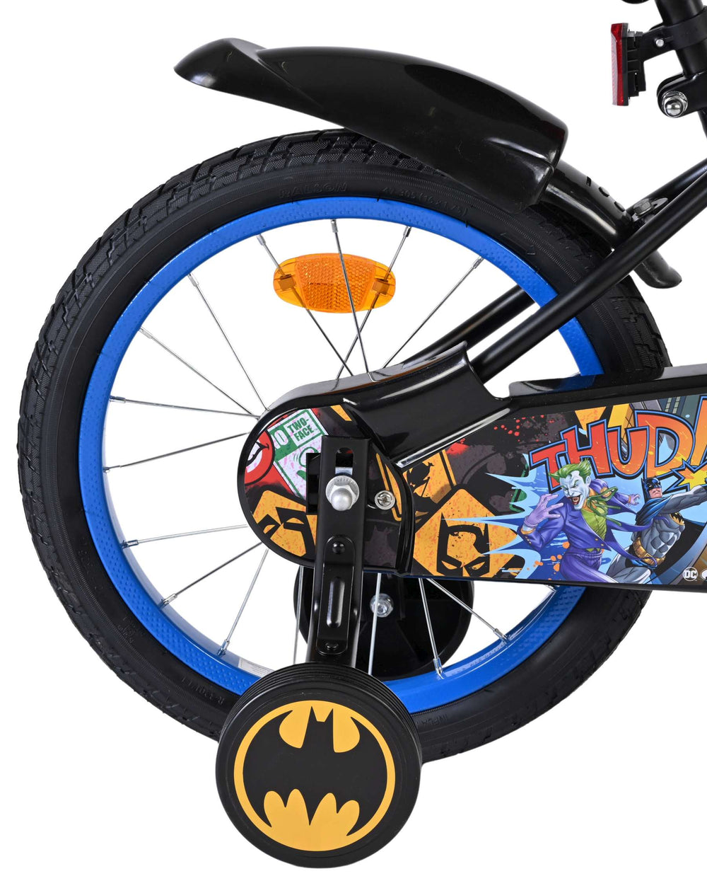 Batman children's bicycle - boys - 16 inch - black