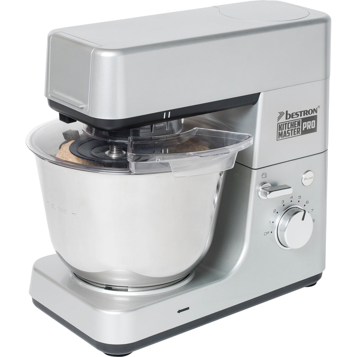 Bestron AKM1600S 4-in-1 Kitchen Pro Food Processor
