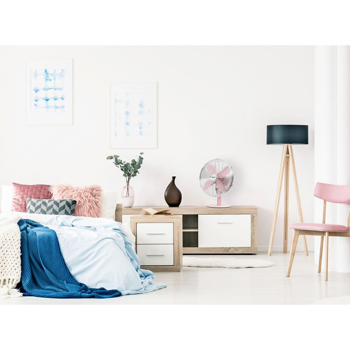 Bestron DFT35R Table Fan