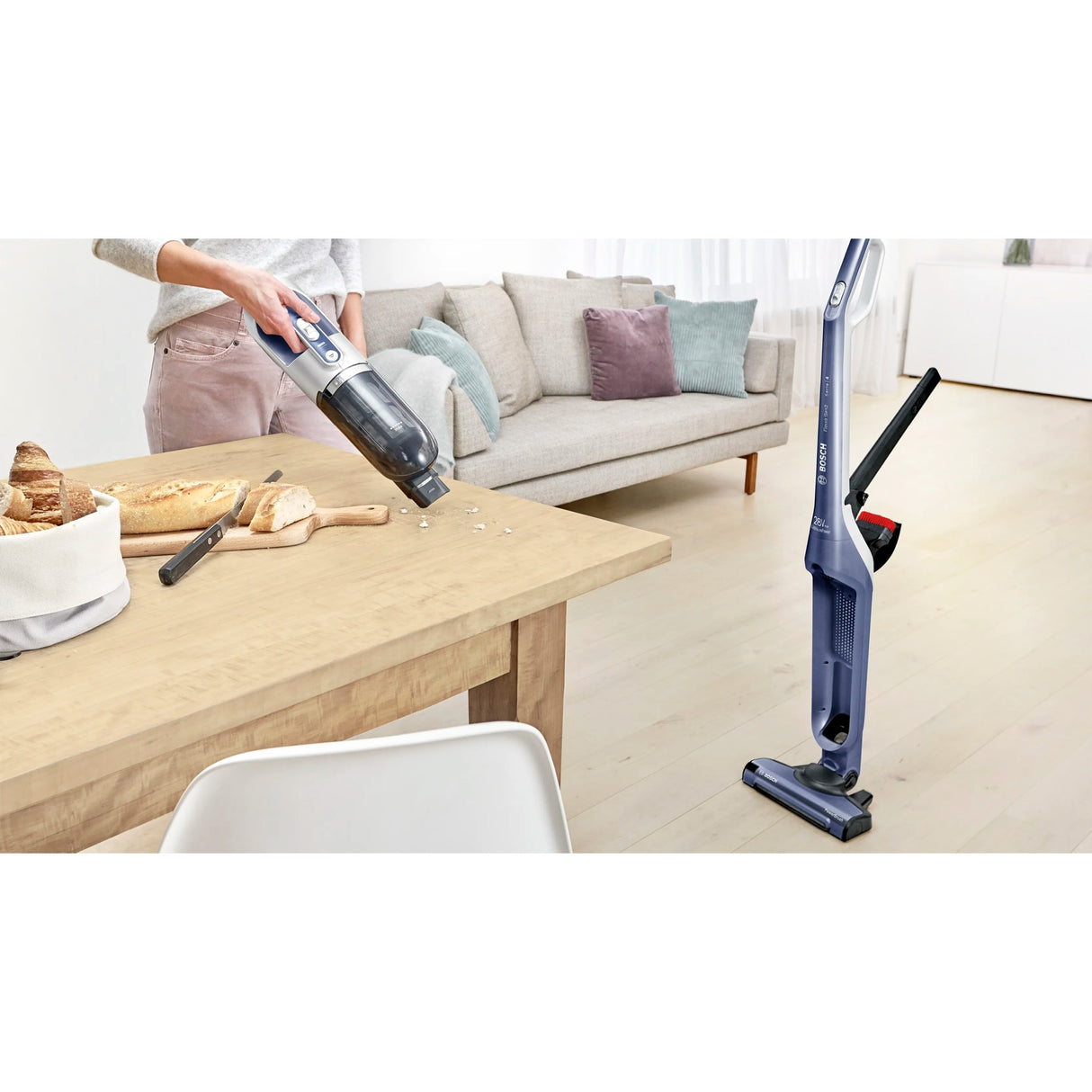 Bosch series 4 cordless stick vacuum cleaner flexxo gen2 28vm