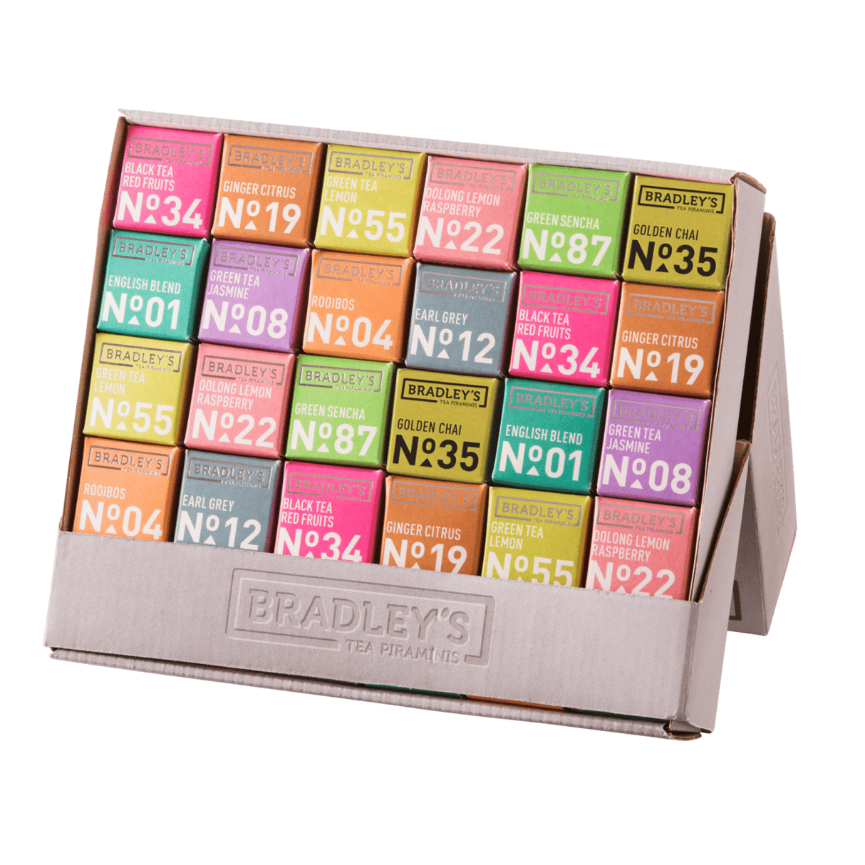 Bradley's piramini assorted box (30 stuks)