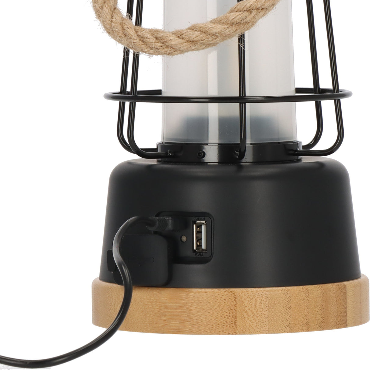 Brennenstuhl lampe de camping rechargeable Cal 1 avec corde de chanvre et bam