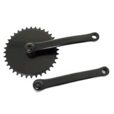 Cortina crankset 36t 152mm mini transp