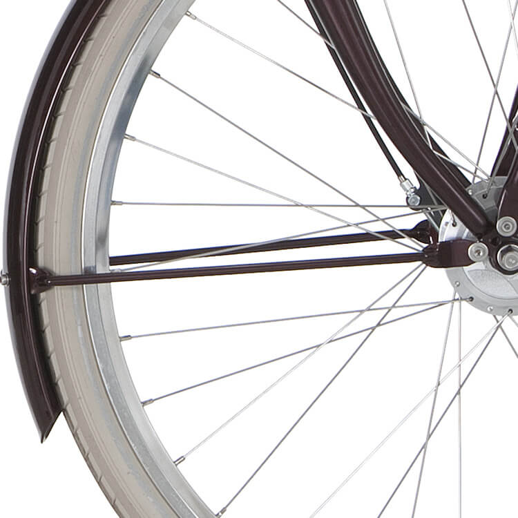 Cortina Mudguard stay for 28 U4 aubergine