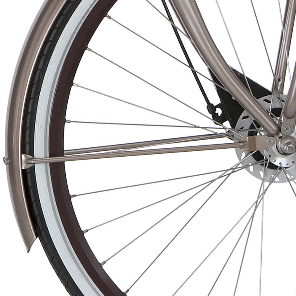 Cortina Mudguard rod for 28 U4 brown with