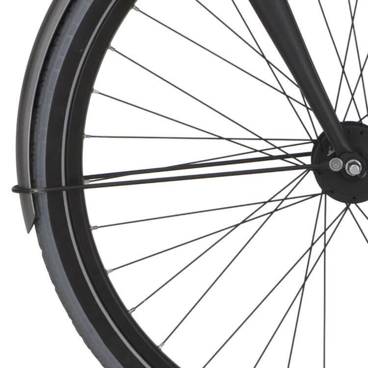 Cortina Mudguard bar for 28 Blau shadow silver matt