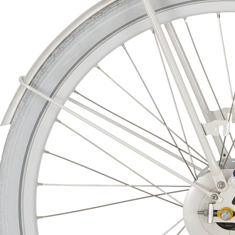 Cortina Mudguard bar rear 28 U5 white pearl